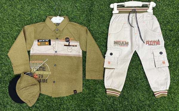 Stylish Boy's Outdoor Outfit